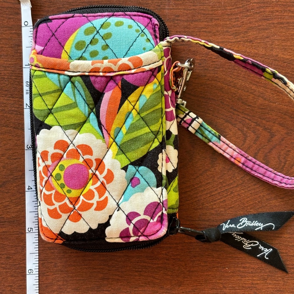 Retired Print Va Va Bloom Wristlet